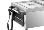 Chariot bain-marie PROFI avec cuve amovible 2x GN 1/1