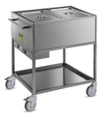 Chariot bain-marie PROFI 2x GN 1/1