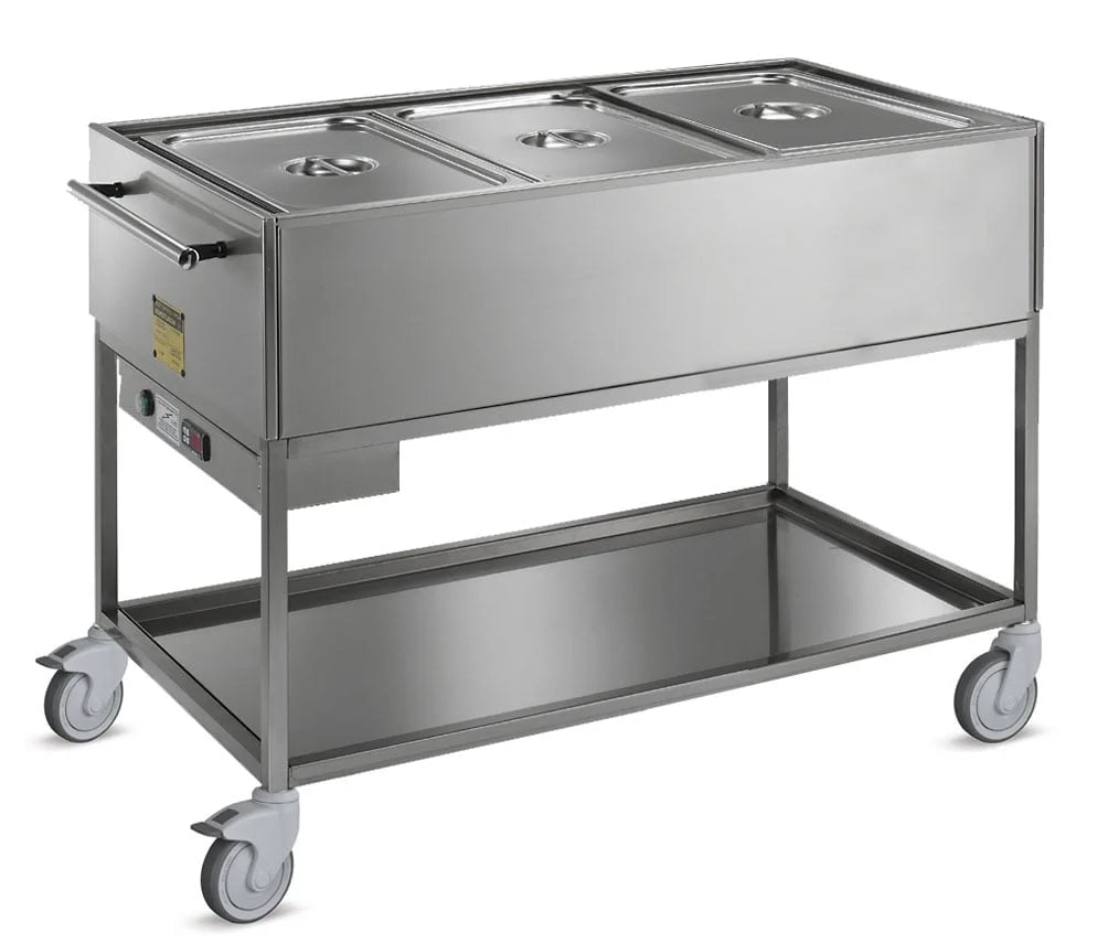 Chariot bain-marie PROFI 4x GN 1/1