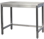 Table de travail professionnelle en inox 2000 x 600 mm