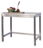 Table de travail professionnelle en inox 2000 x 700 mm