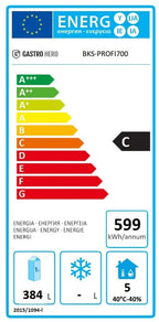 Réfrigérateur de boulangerie PROFI 700 EN 60x40