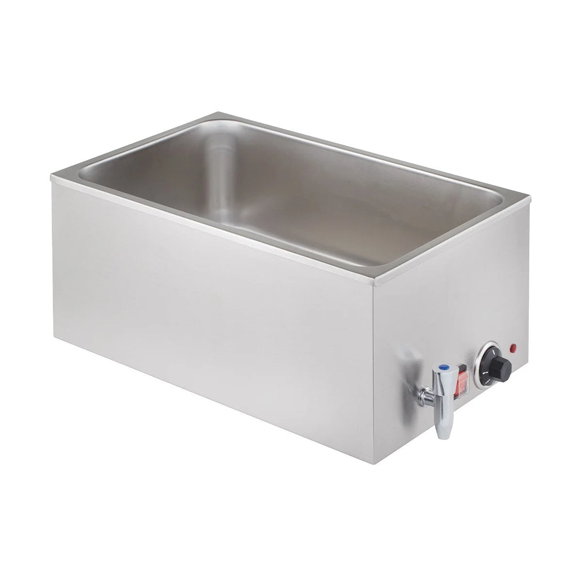 Bain-marie ECO GN 1/1 - 150 mm, avec robinet de vidange