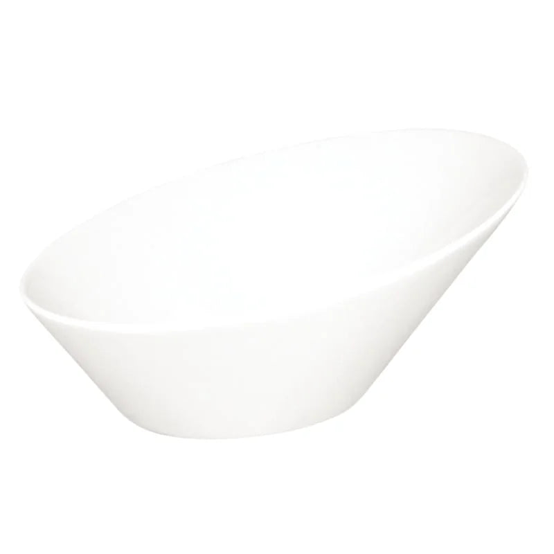 Olympia Whiteware bols ovales inclinés 133 x 154 mm - 4 pcs
