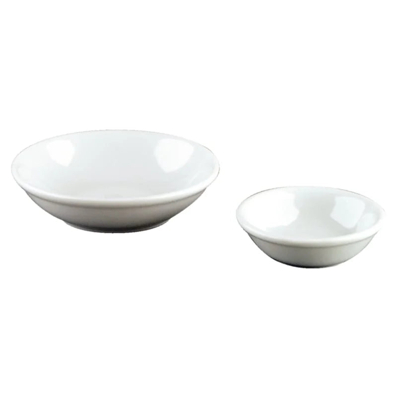 Olympia Whiteware raviers à sauce soja 100 mm - 12 pcs