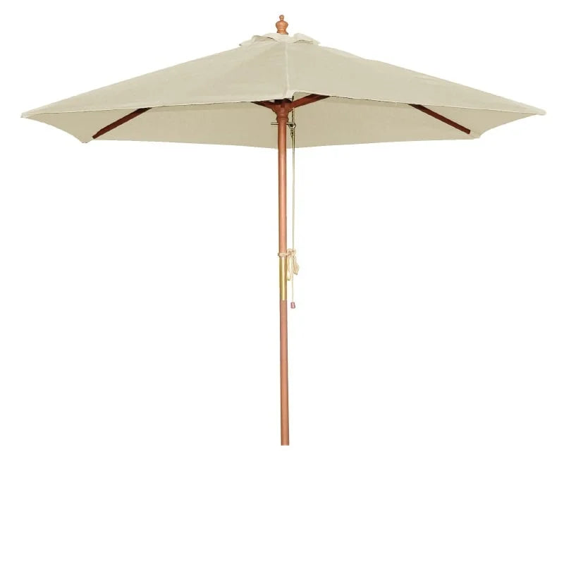Parasol rond Bolero Ø2500 mm - couleur crème