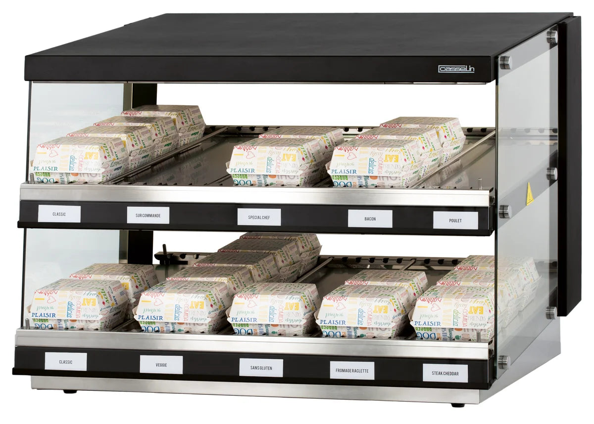 Station de distribution et de maintien au chaud pour burgers Casselin - M