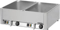 Double bain-marie GN 1/1 avec 2 robinets de vidange