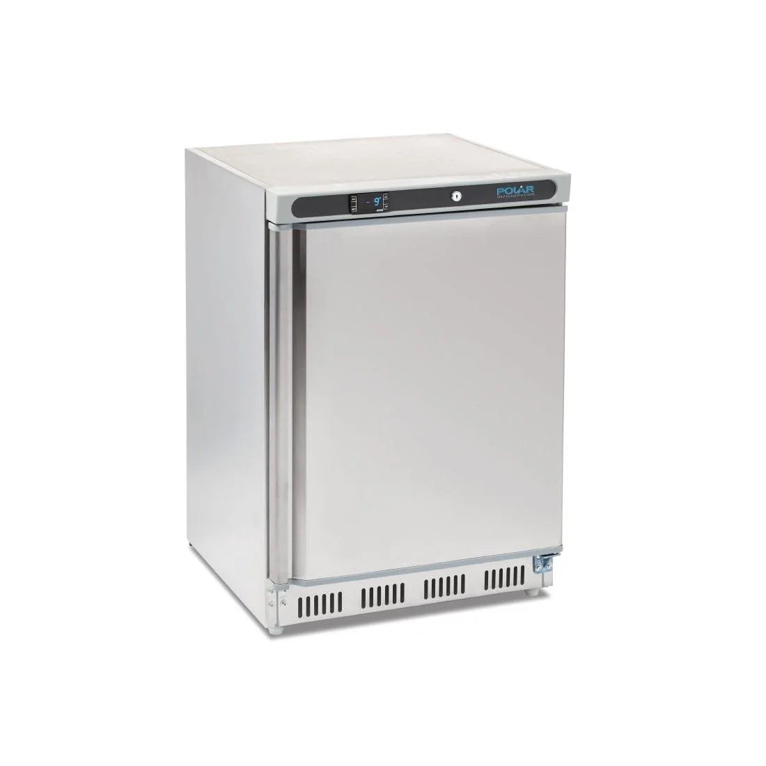 Armoire de congélation en acier inoxydable Polar 140L