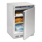 Armoire de congélation en acier inoxydable Polar 140L