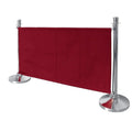 Paravent de séparation en toile Bolero rouge
