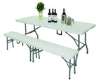 Table pliante Bolero 2440 x 860 mm, blanc