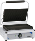 Grill à panini plaques rainurée - rainurée