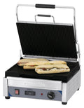 Grill à contact / grill à panini Grand Premium rainuré - Rainuré avec minuteur