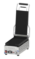 Grill à contact / grill à panini compact Premium rainuré - Rainuré avec minuteur