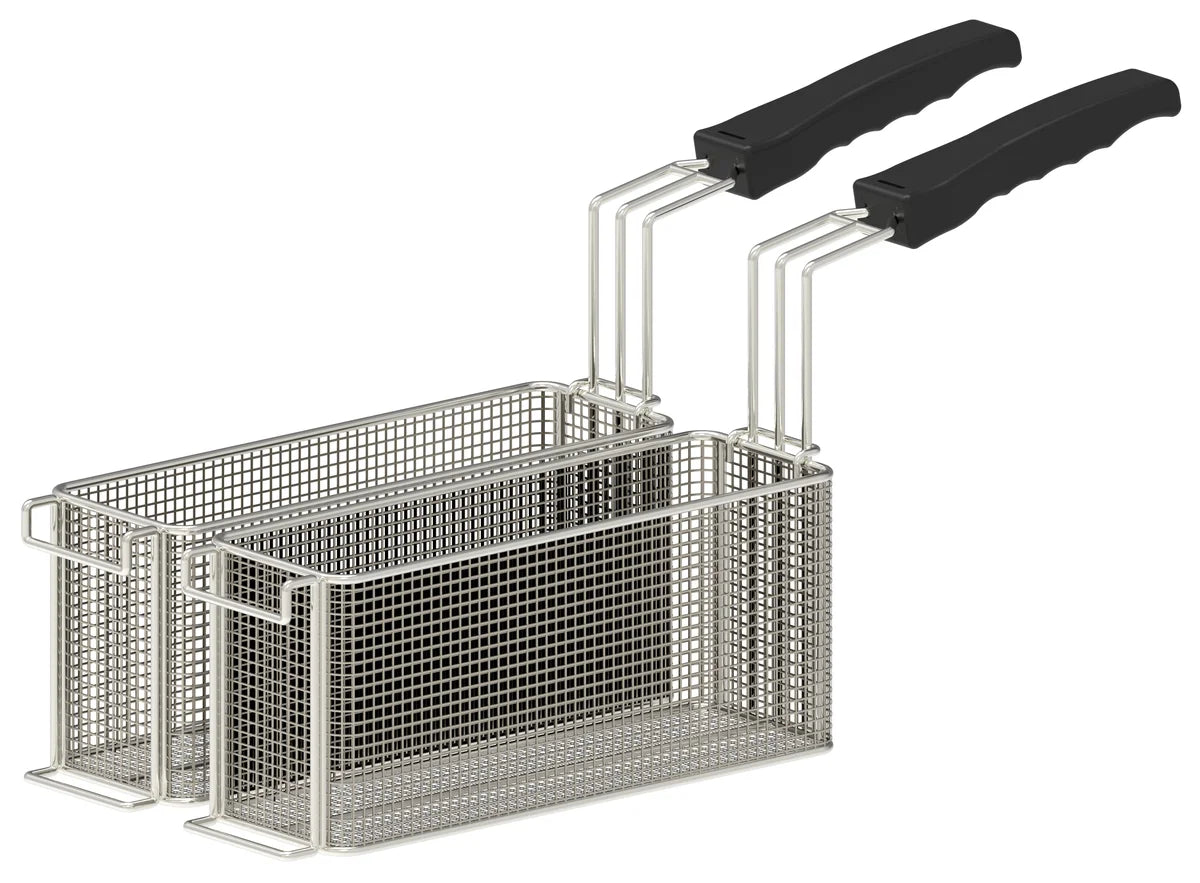 Casselin Lot de paniers de friteuse 2 x 4,5 L - Pour friteuse 10 litres