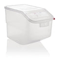 Bac à ingrédients transparent Araven 50 L