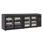 Armoire à boissons Polar Série U 4 portes 698L
