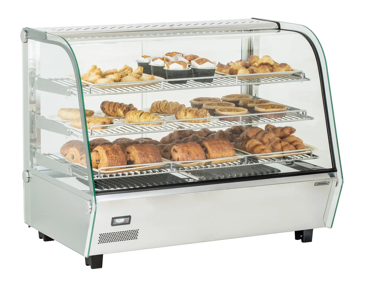 Vitrine chauffante 160L