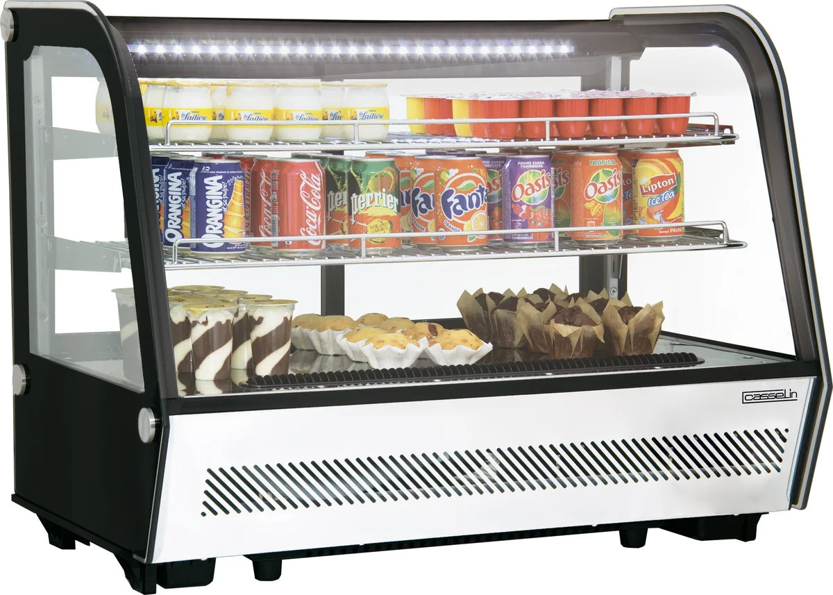 Vitrine réfrigérée 160 L à poser
