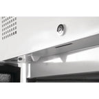 Armoire de congélation Polar Série G en acier inoxydable avec portes divisées 1200L