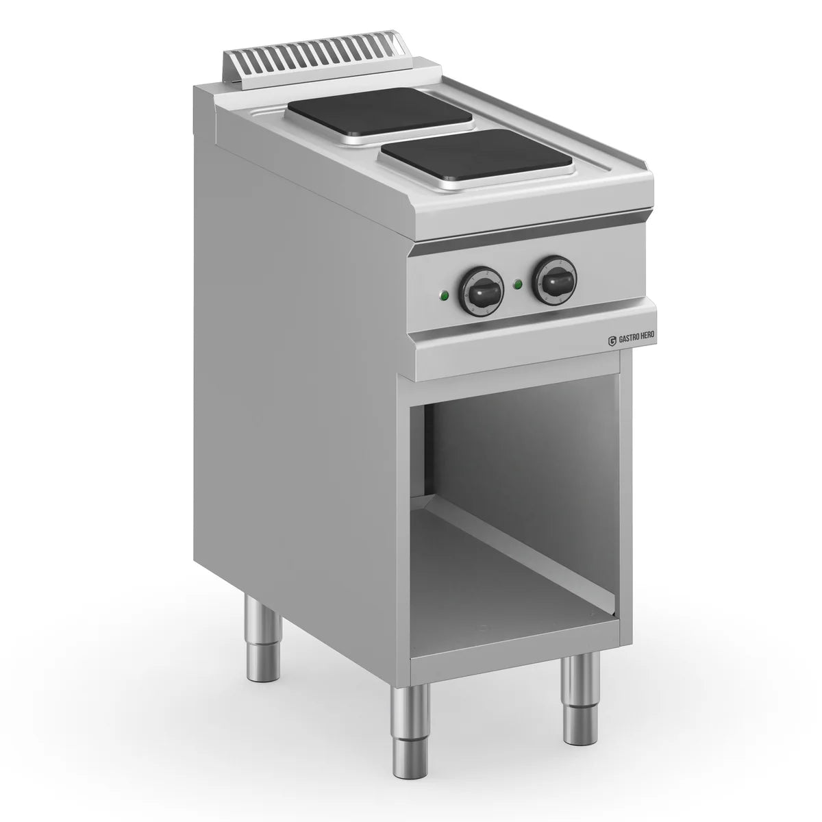 Cuisinière électrique Série 77 - 40/70 - 2 plaques carrées - 5,2 kW