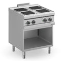 Cuisinière électrique Série 700 - 70/70 - 4 plaques carrées - 10,4 kW