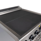Cuisinière électrique Série 700 - 70/70 avec four électrique, chaleur tournante - 4 plaques de cuisson carrées, encastrées - 12,6 kW