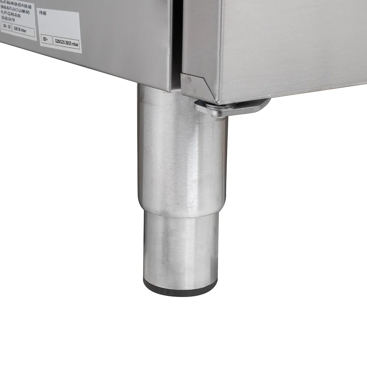 Cuisinière électrique Série 700 - 70/70 avec four électrique, chaleur tournante - 4 plaques de cuisson carrées, encastrées - 12,6 kW