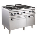 Cuisinière électrique Série 700 - 110/70 avec four électrique - 6 plaques carrées - 20,9 kW