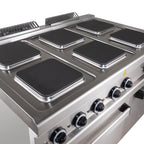 Cuisinière électrique Série 700 - 110/70 avec four électrique - 6 plaques carrées - 20,9 kW