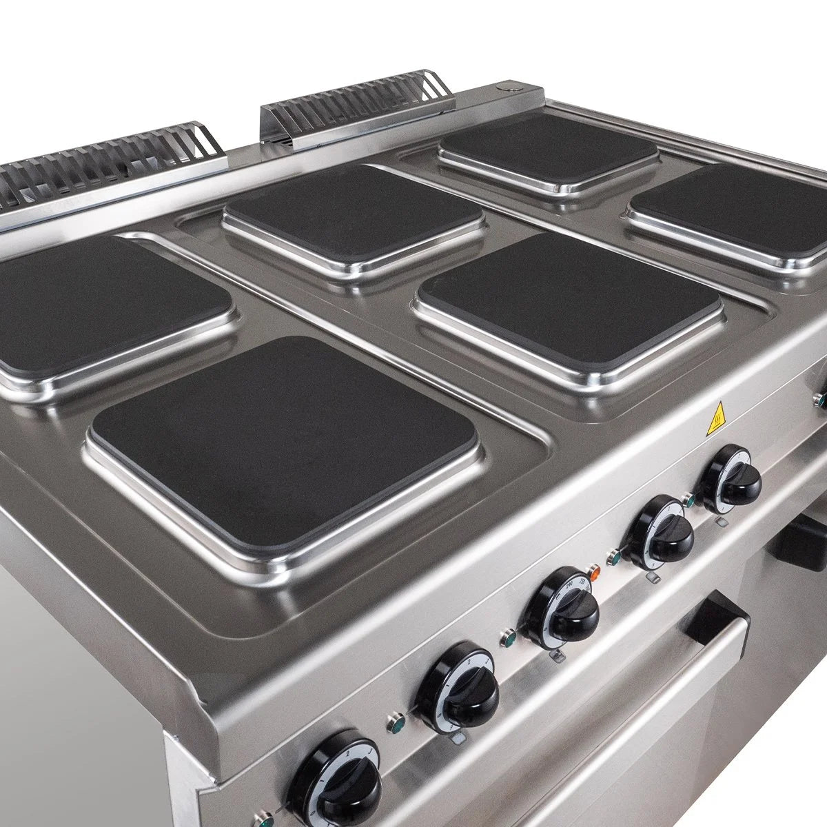Cuisinière électrique Série 700 - 110/70 avec four électrique - 6 plaques carrées - 20,9 kW