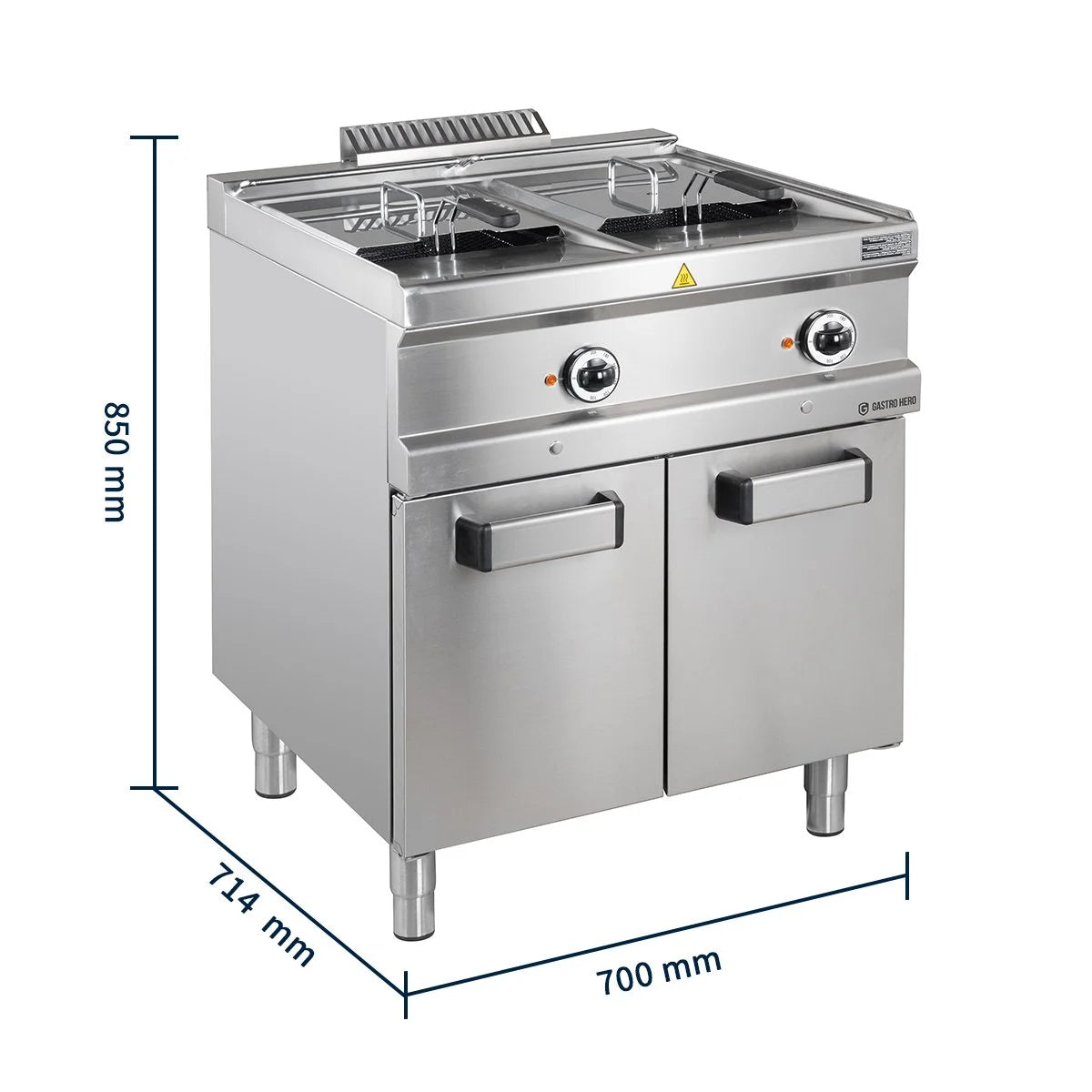 Friteuse électrique Série 700 - 70/70 - 13+13 Litres