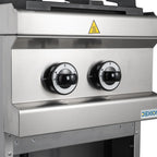 Cuisinière à gaz Série 700 - 40/70 - 2 feux - 14 kW