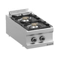 Cuisinière à gaz Série 700 - 40/70 - appareil de table - 2 feux - 14 kW
