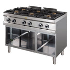 Cuisinière à gaz Série 700 - 110/70 - 6 feux - 42 kW