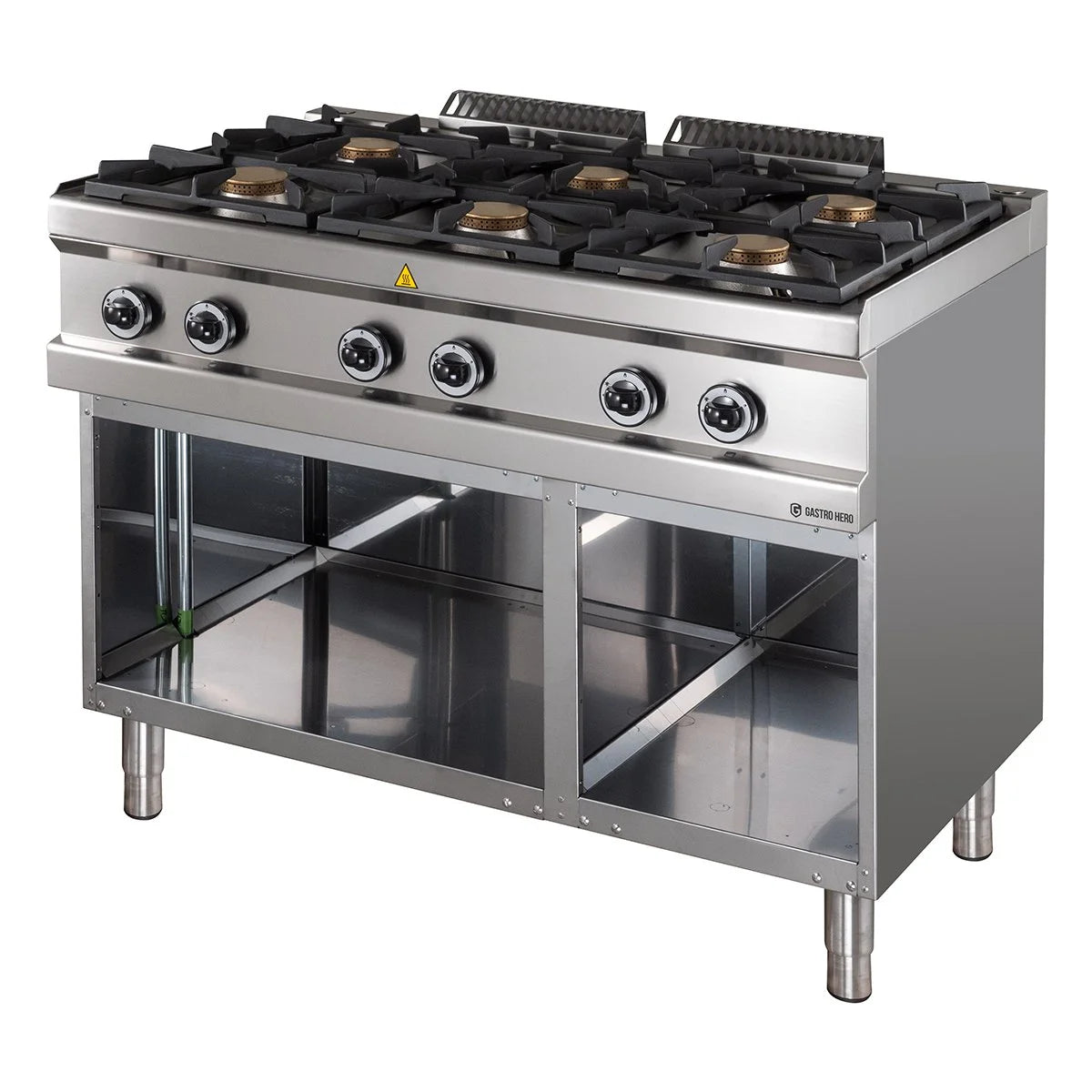 Cuisinière à gaz Série 700 - 110/70 - 6 feux - 42 kW