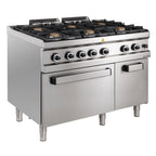 Cuisinière à gaz Série 700 - 110/70 avec four à gaz - 6 feux - 48 kW