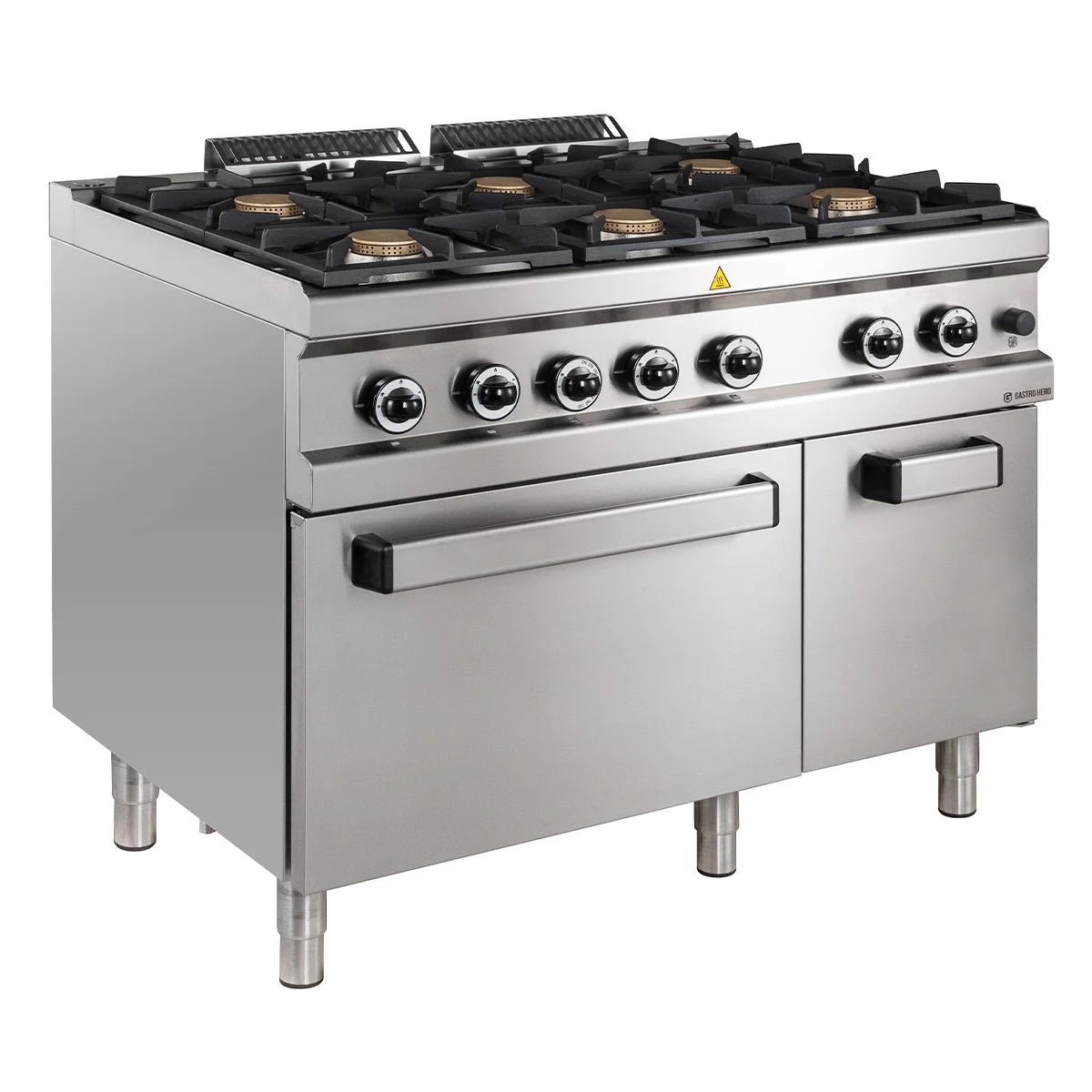 Cuisinière à gaz Série 700 - 110/70 avec four à gaz - 6 feux - 48 kW
