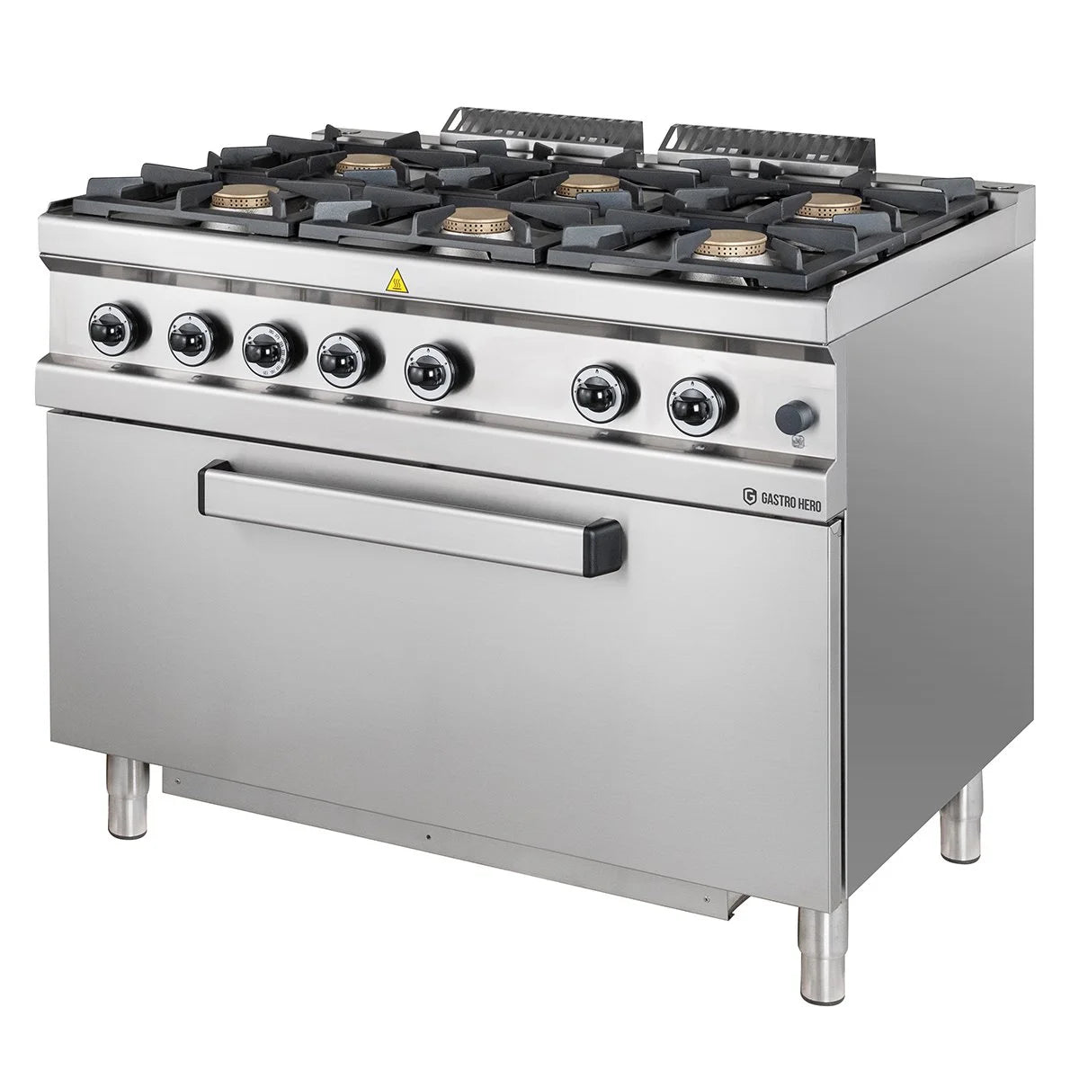 Cuisinière à gaz Série 700 - 110/70 avec four à gaz - 6 feux - 42 kW