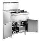 Friteuse à gaz Série 700 - 70/70 - 14+14 Litres
