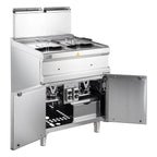Friteuse à gaz Série 700 - 70/70 - 14+14 Litres