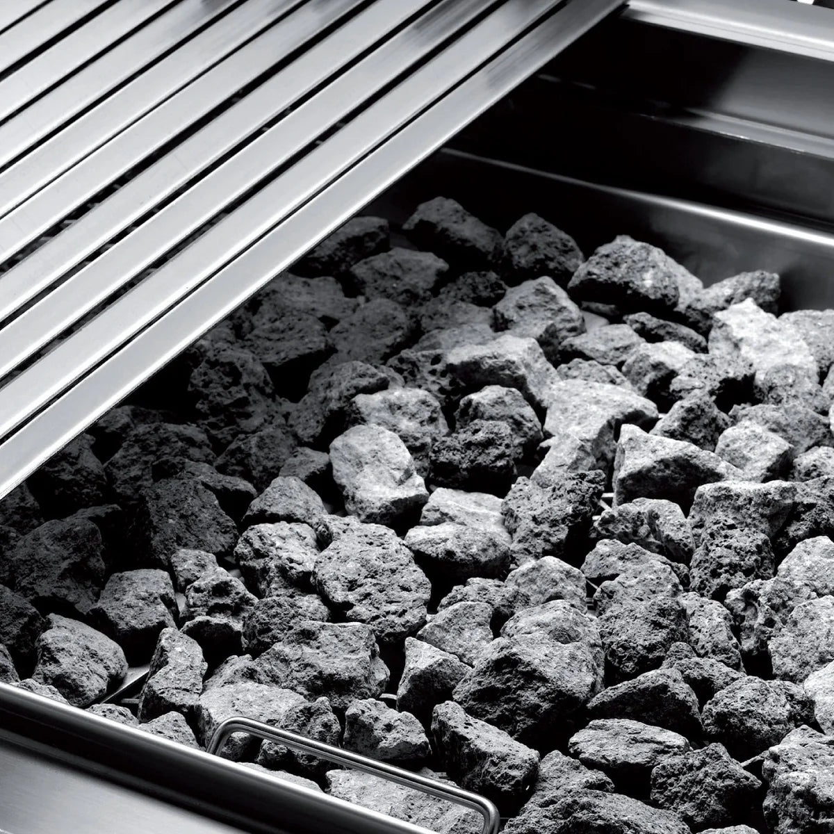 Grill à pierre de lave Série 600 - 80/60 - Grille de cuisson pour viande - Appareil de table - 14 kW