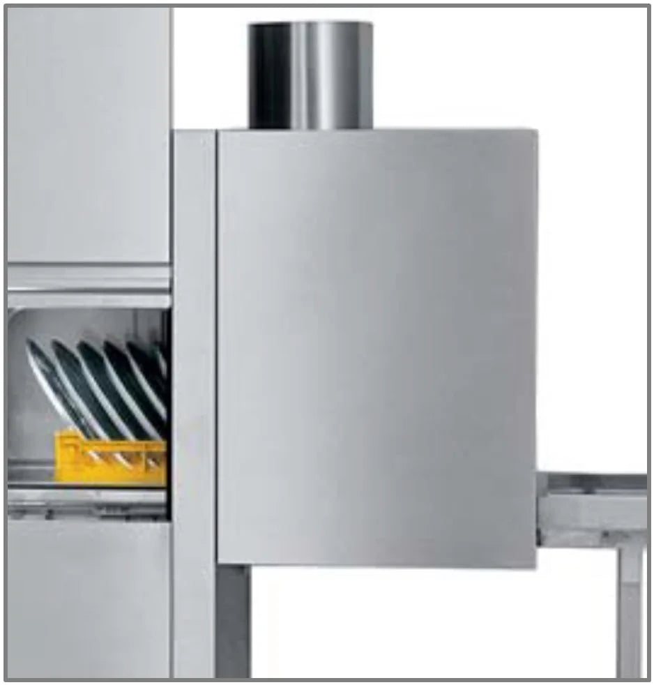 Lave-vaisselle à avancement de casiers Dexion D821LTDDA avec unité de séchage et entrée à droite