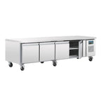 Polar Série U Table réfrigérée GN 4 portes 420L