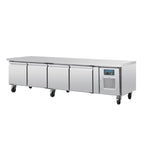Polar Série U Table réfrigérée GN 4 portes 420L