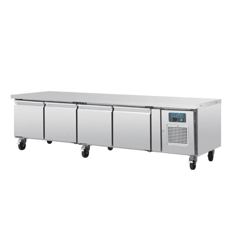 Polar Série U Table réfrigérée GN 4 portes 420L