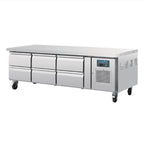 Table réfrigérée GN Polar Série U avec 6 tiroirs 317L