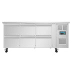 Table réfrigérée GN Polar Série U avec 6 tiroirs 465L