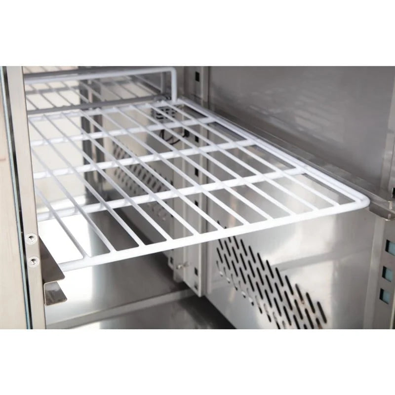 Table réfrigérée GN Polar Série U avec 8 tiroirs 616L
